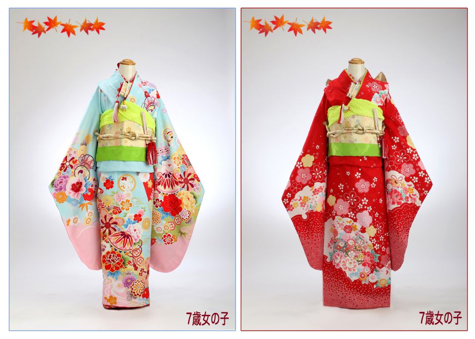 撮影用衣装のご案内（7歳女の子）の画像