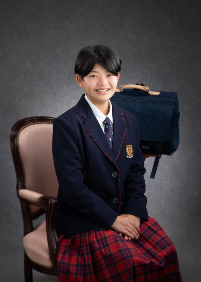 中学入学の記念にの画像