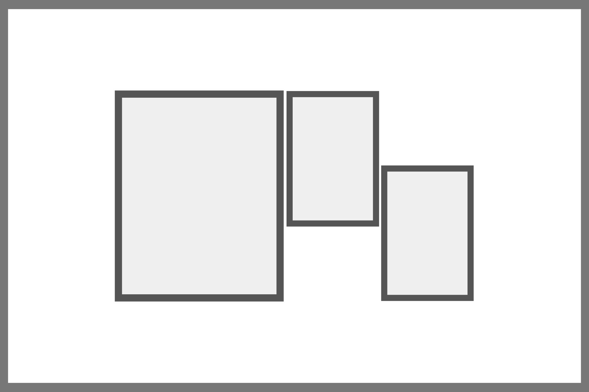 六切1ポーズ＋キャビネ2ポーズイメージ画像